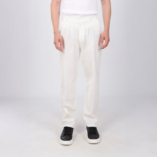 Baggy Fit Pantolon Beyaz