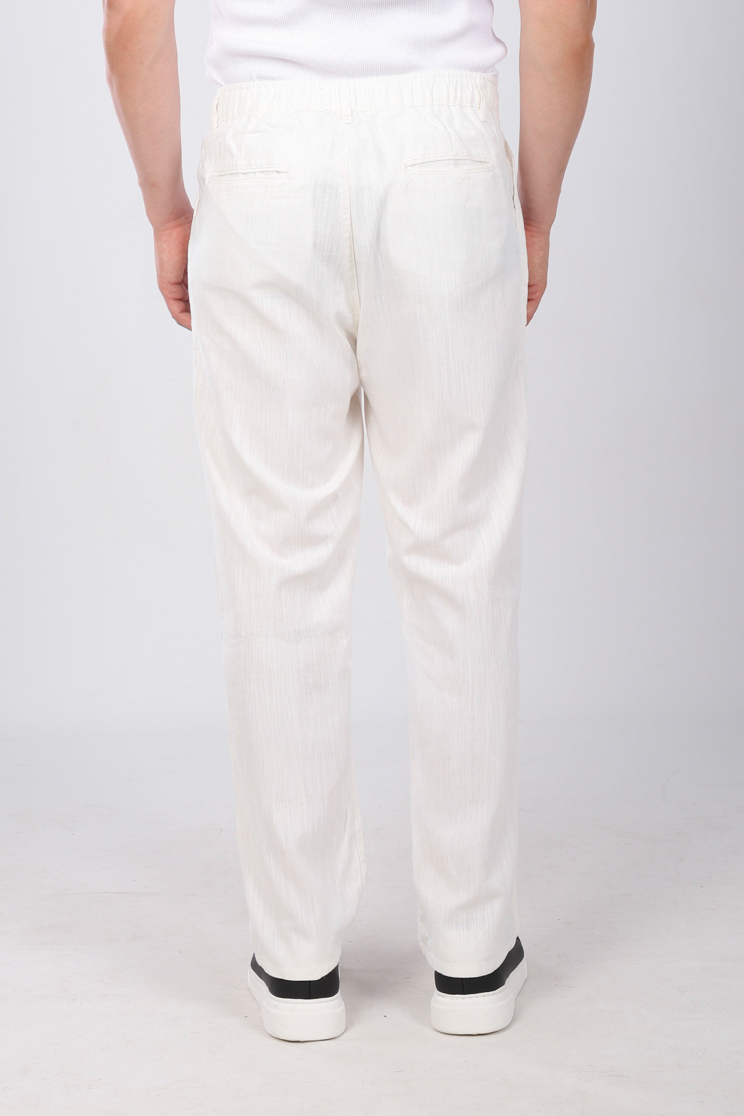 Baggy Fit Pantolon Beyaz