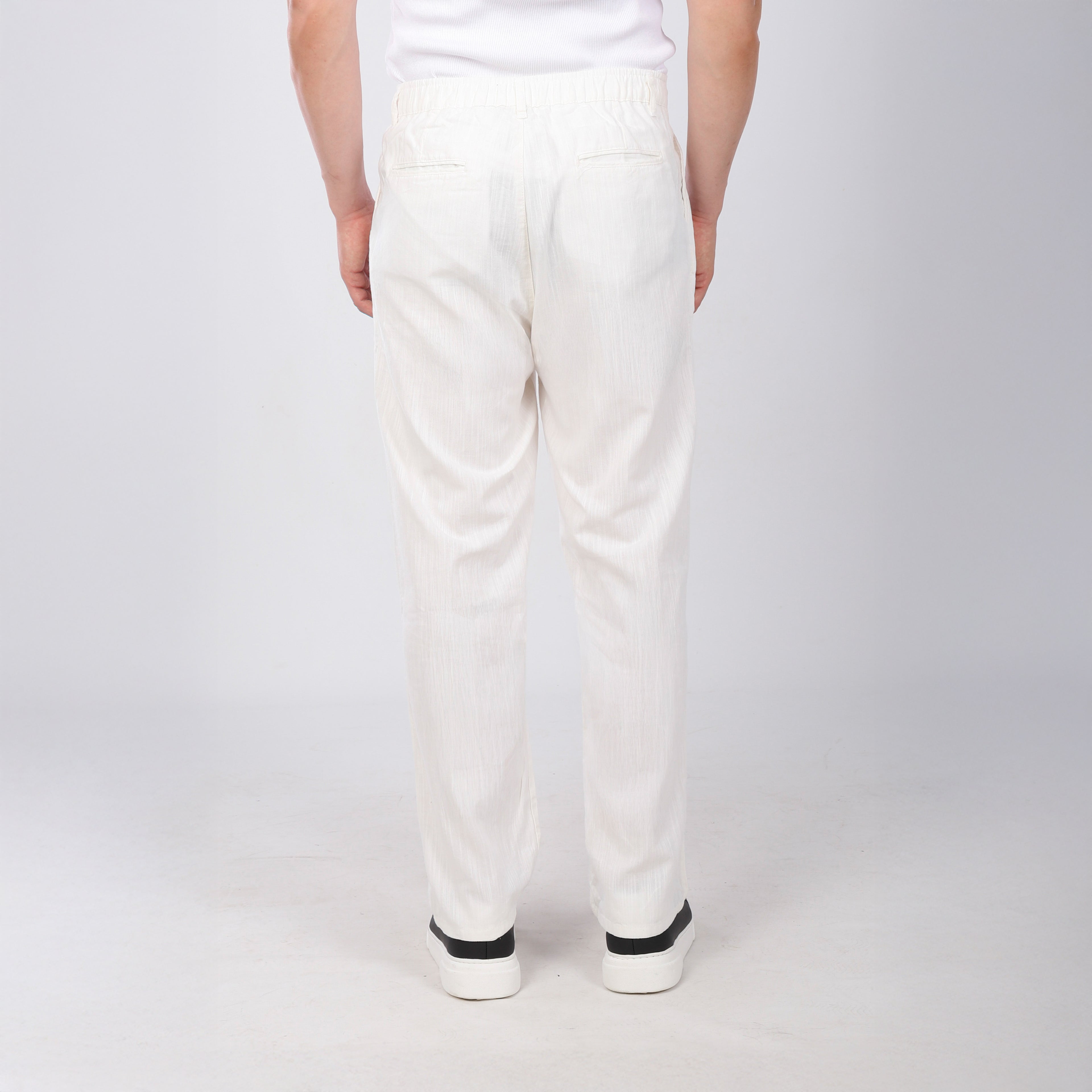 Baggy Fit Pantolon Beyaz