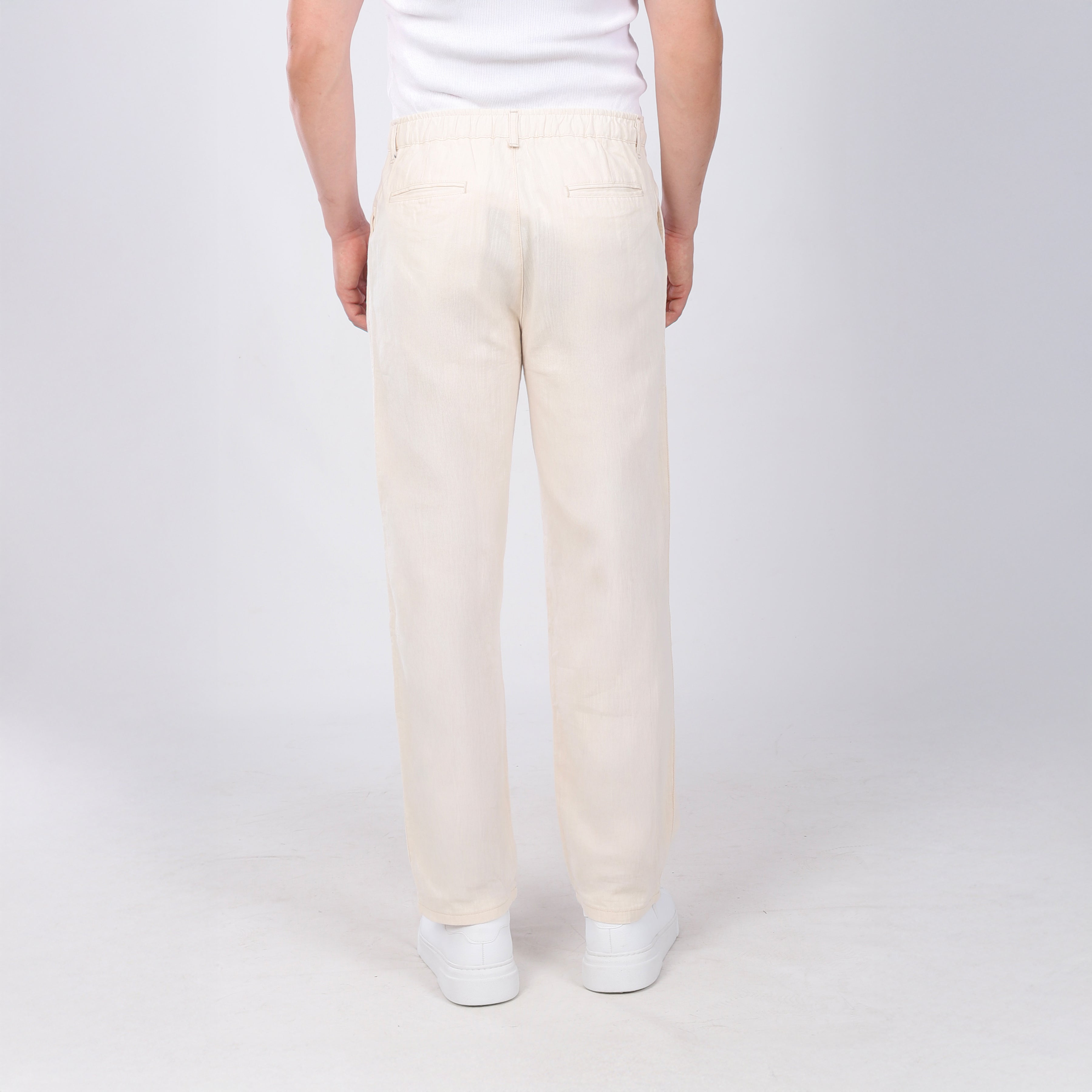 Baggy Fit Pantolon Bej