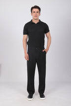Polo Triko T-Shirt Siyah