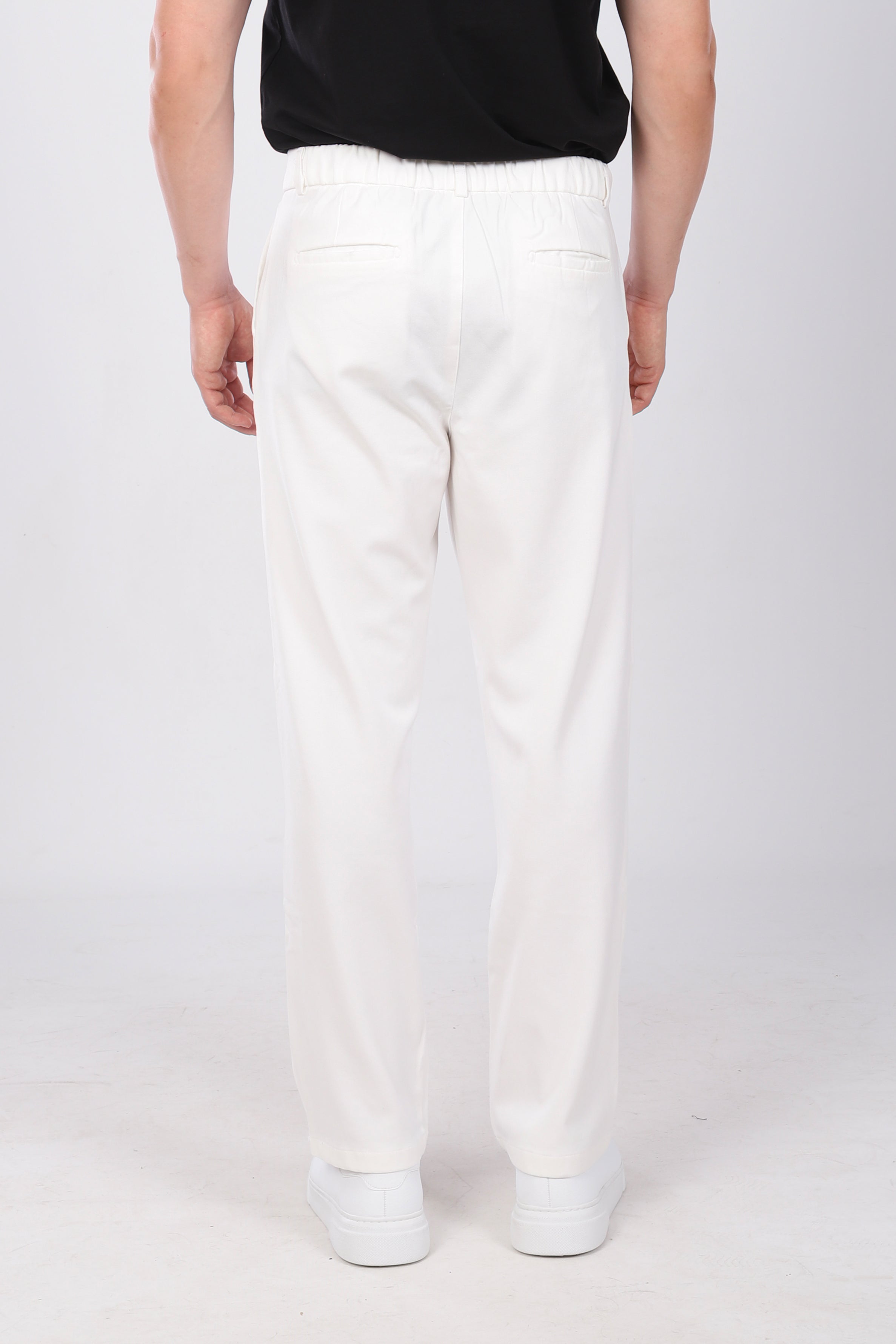 Baggy Pantolon Beyaz
