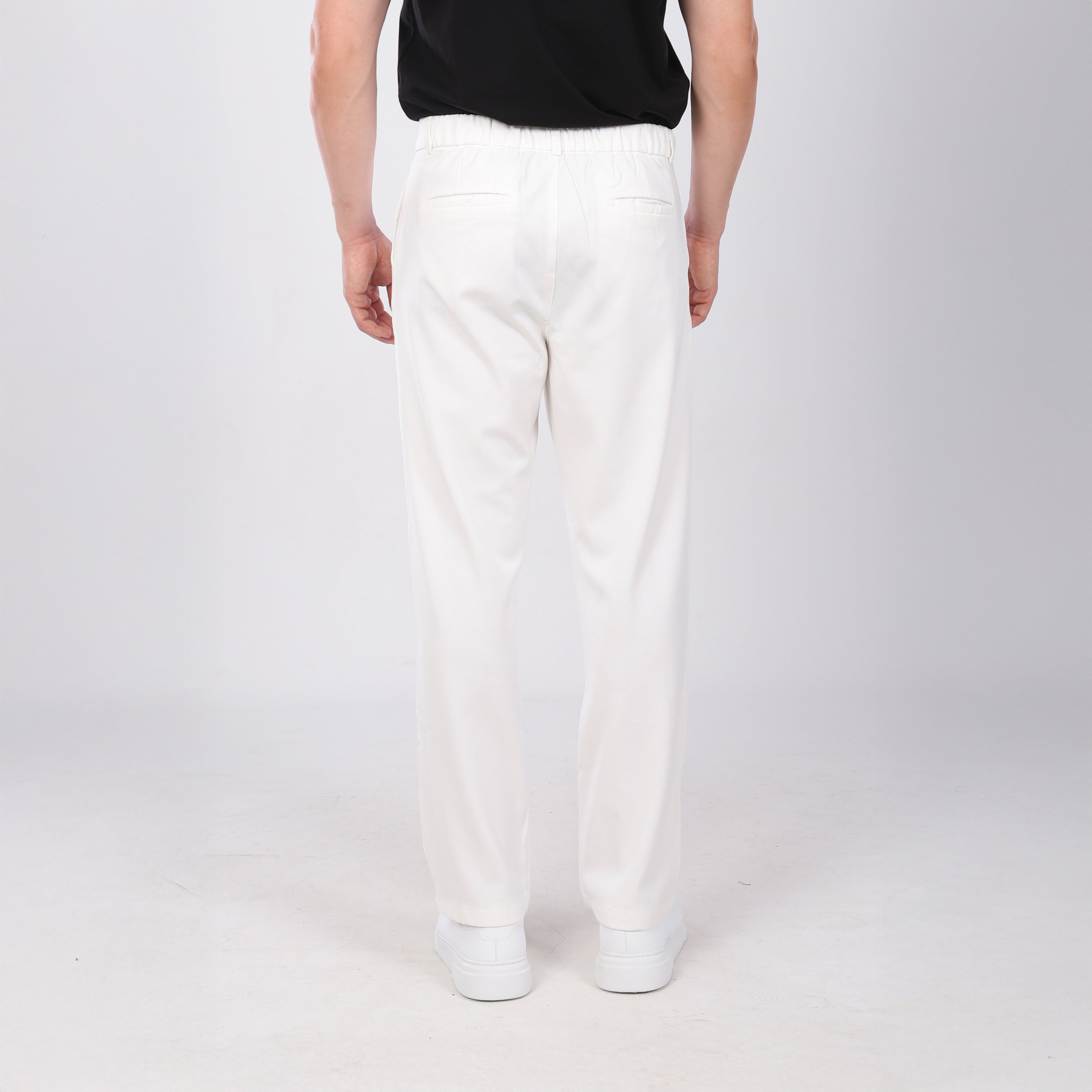 Baggy Pantolon Beyaz