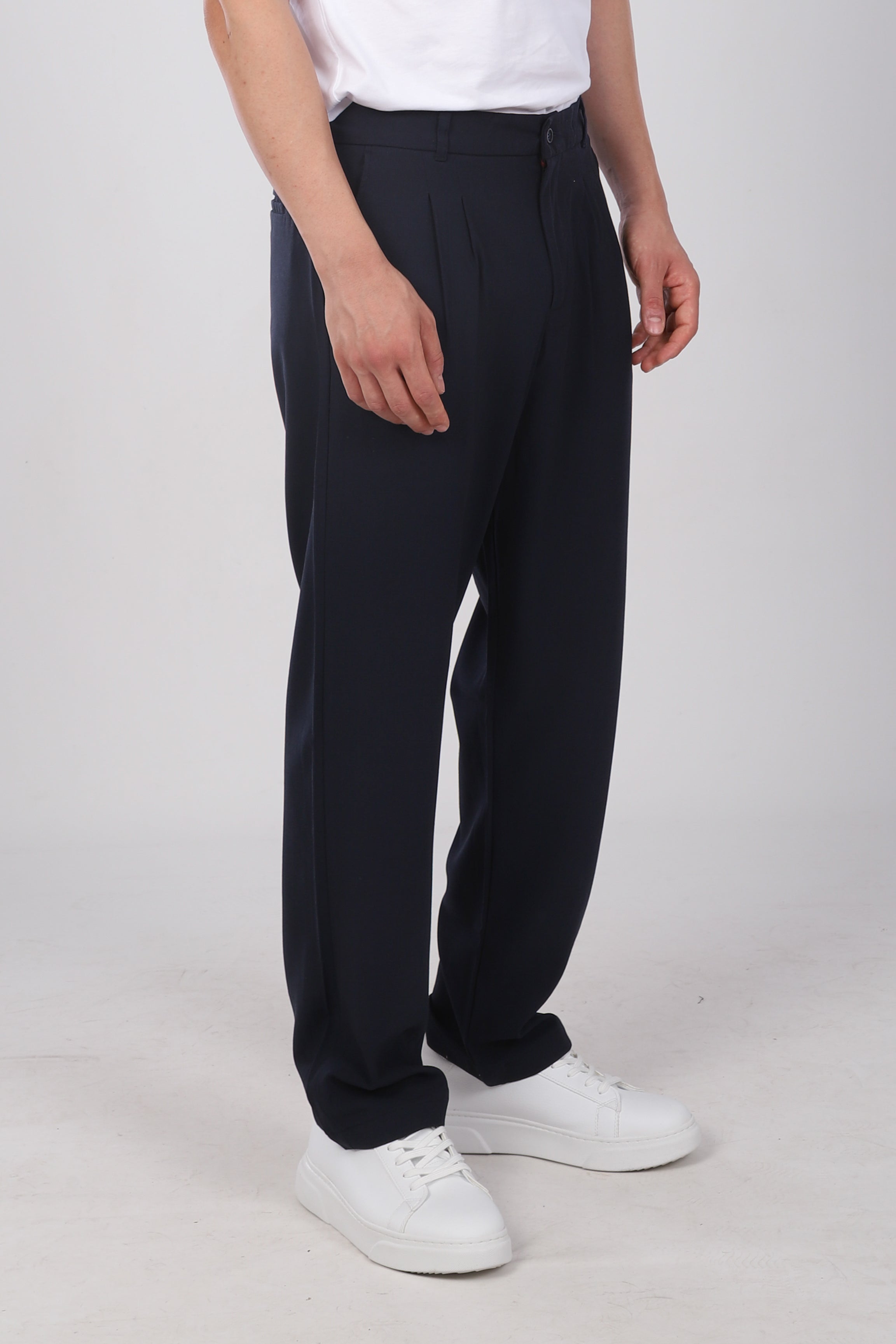 Baggy Pantolon Lacivert
