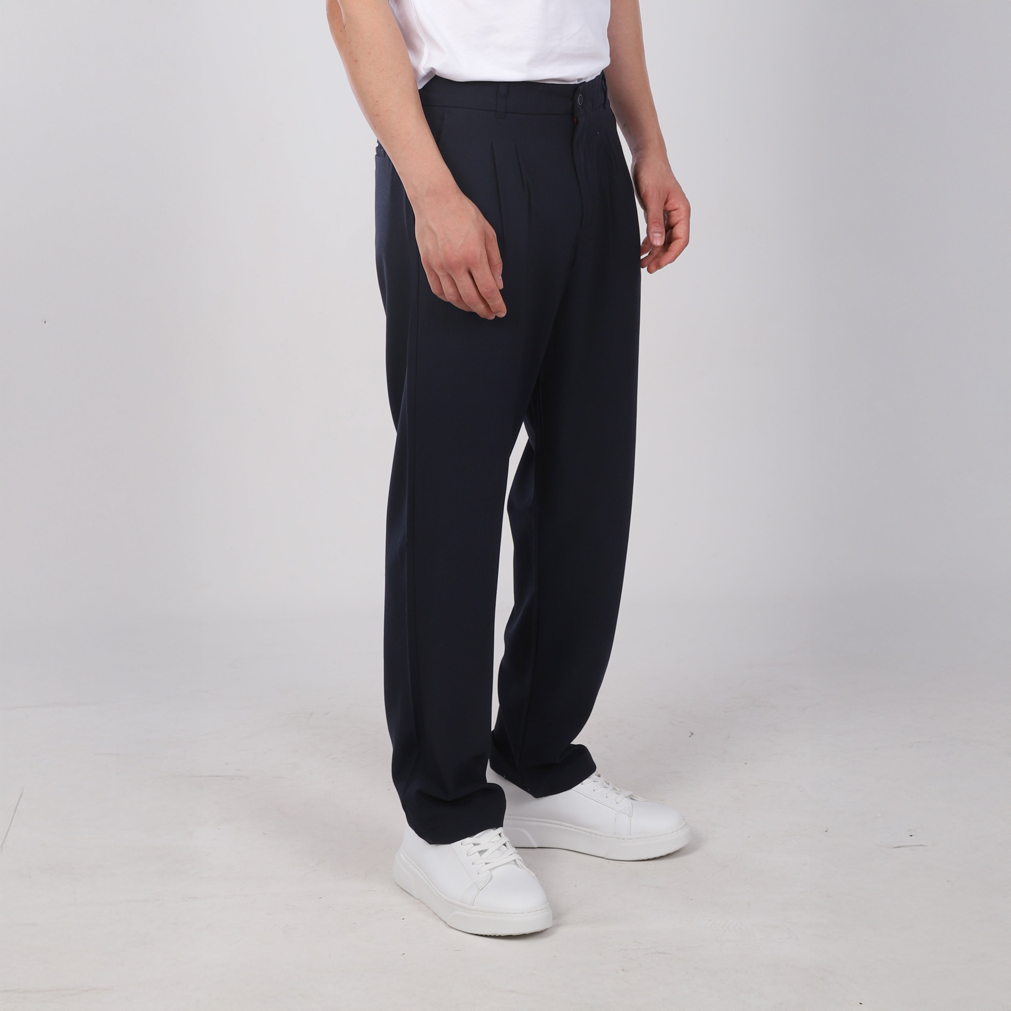 Baggy Pantolon Lacivert