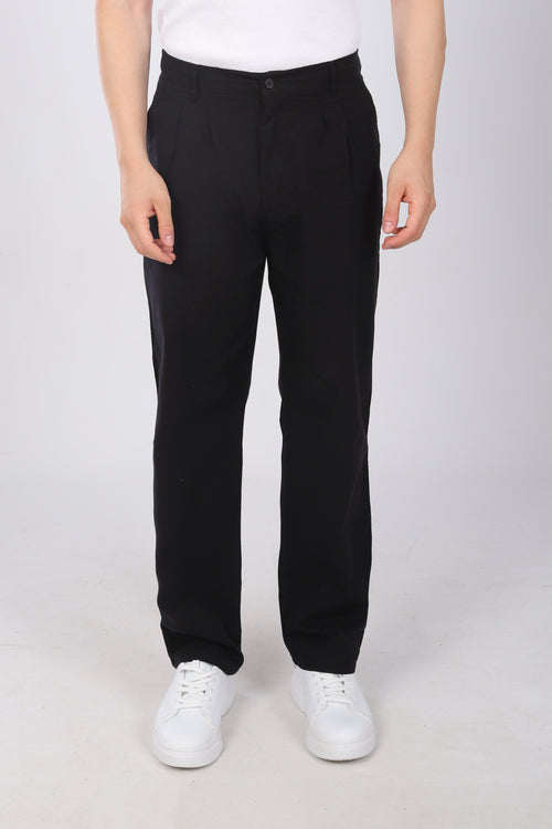 Baggy Fit Pantolon Siyah